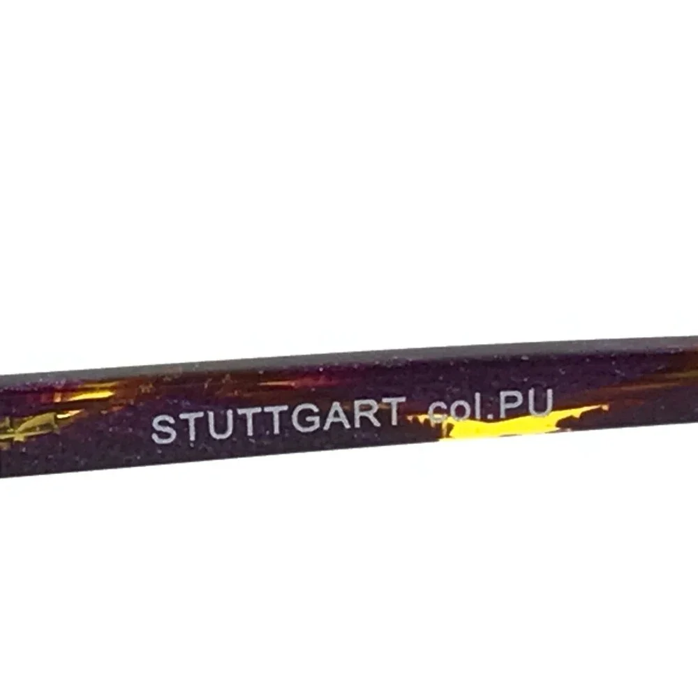 Etnia Eyeglasses Frames STUTTGART col.PU Purple Tortoise Rectangular 50-18-140